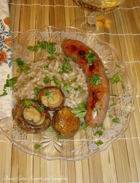 Pure and Peanut Free: Crimini Risotto