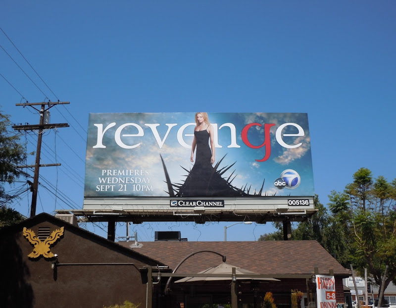 Revenge Emily Van Camp billboard
