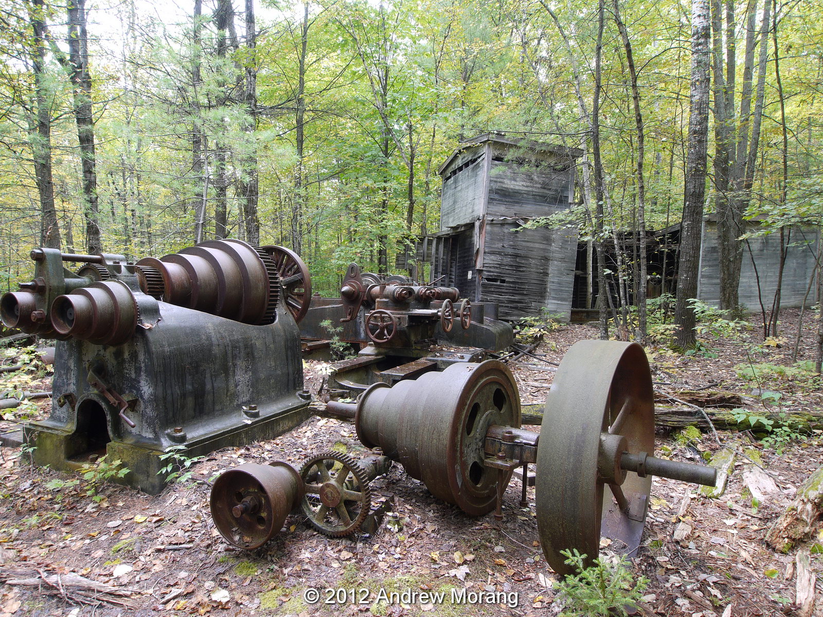 Urban Decay Industrial archaeology Redstone Quarry, North Conway, New