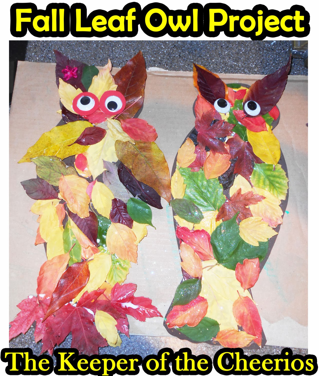 Fall Leaf Owl Craft