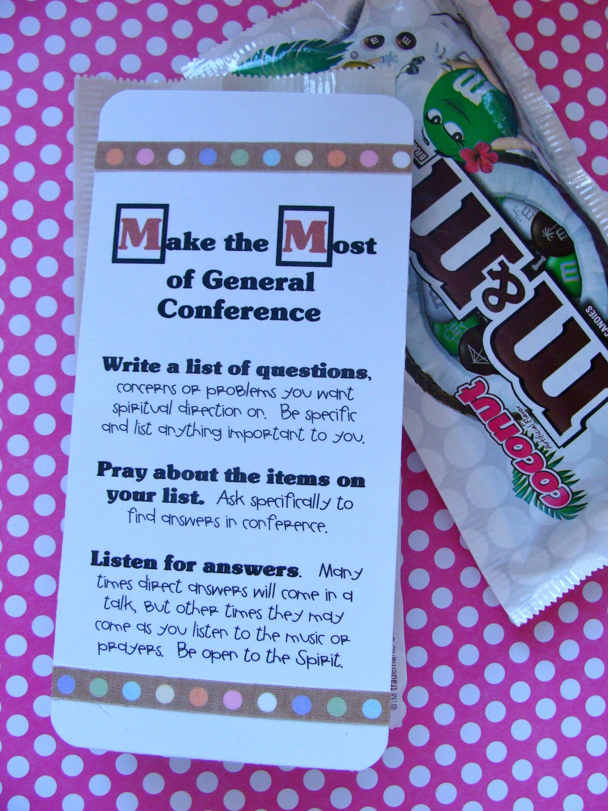 Marci Coombs M&M of Conference.