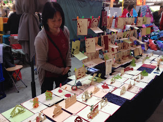 Gametag at the Old Bus Depot in Canberra just along from the hand cut pop up cards http://www.youtube.com/watch?v=Wcy5hUlZuc4