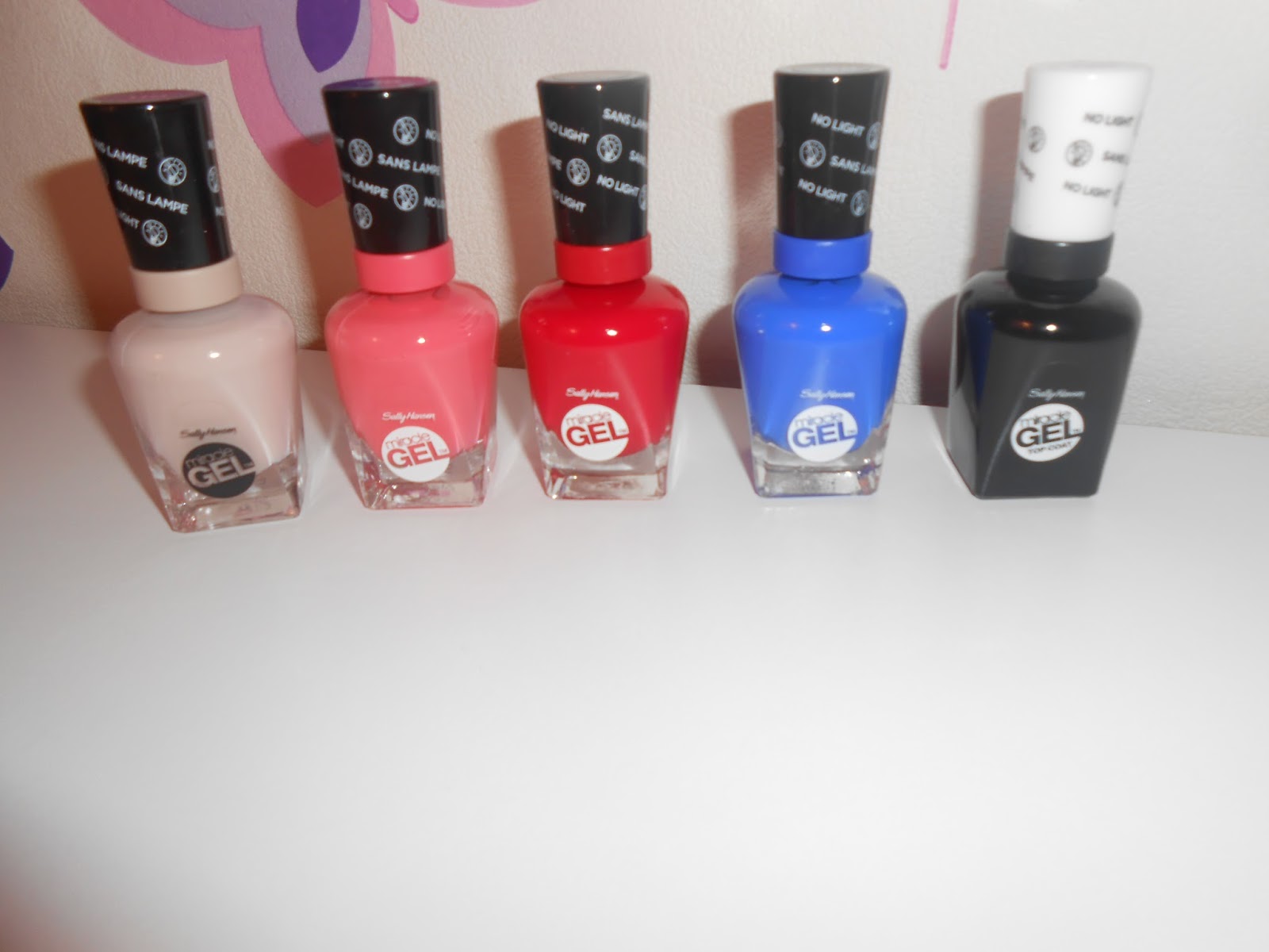 L A Woman S Testblog Sally Hansen Miracle Gel Nagellacke Und Top Coat