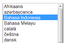Pilih Bahasa Membuat Blog Dengan Mudah