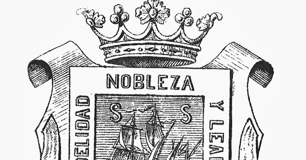 DONOSTIANDO Escudo de armas de la ciudad de San Sebastián (1884).