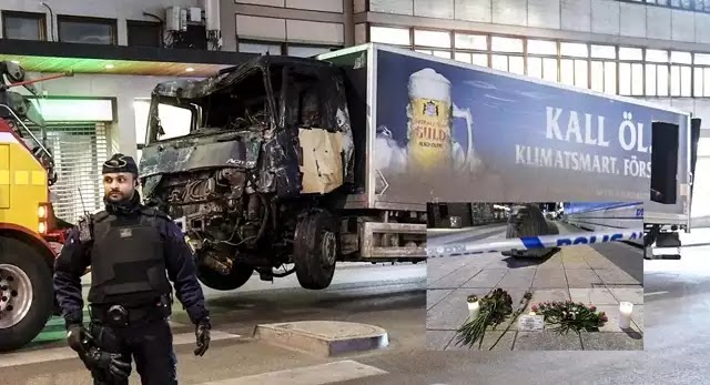 Επίθεση στη Στοκχόλμη: Συνελήφθη ο δράστης που οδηγούσε το φορτηγό (vids) Επίθεση στη Στοκχόλμη: Συνελήφθη ο δράστης που οδηγούσε το φορτηγό (vids)