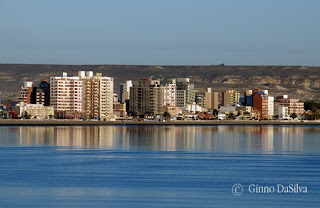  La ciudad de Puerto Madryn al amanecer