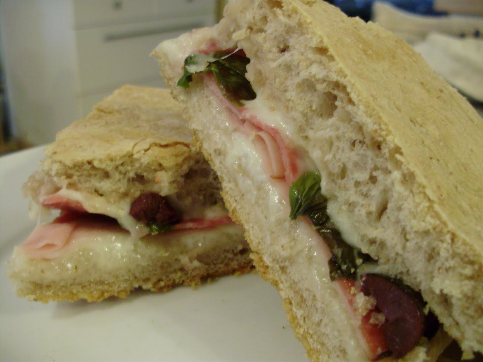 Ohiofarmgirl's Adventures In The Good Land Epic baked salami sandwich