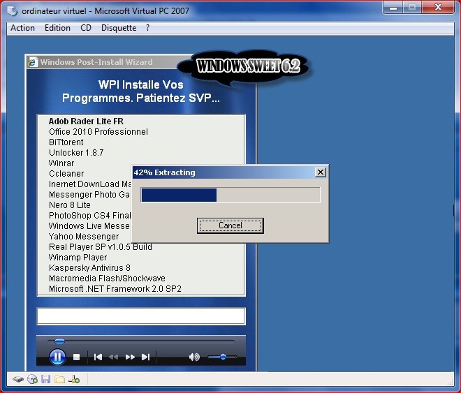 Format Installer Windows XP Sweet 6.2 USB.rar