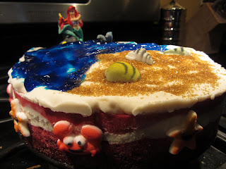 dairyfree ice cream cake sorbet