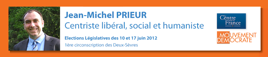 Jean-Michel Prieur - MoDem 79 - législatives 2012 Deux-Sèvres - agglo Niort et Gâtine