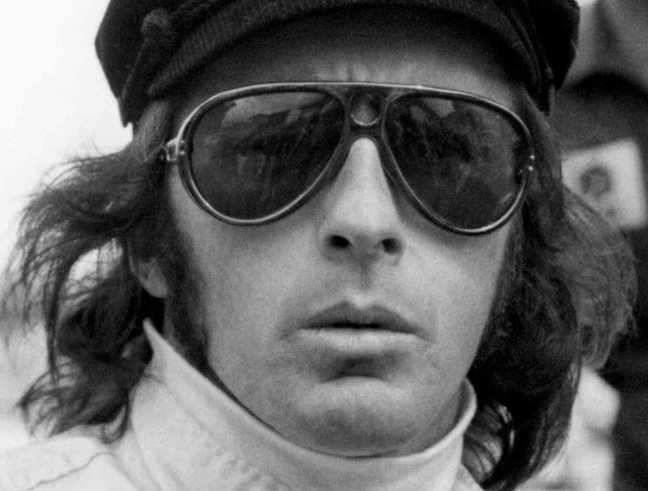  is definetly a style tribute to British F1 driver Jackie Stewart