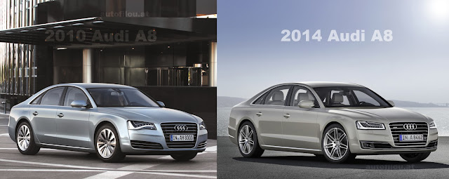 2010 vs. 2014 Audi A8