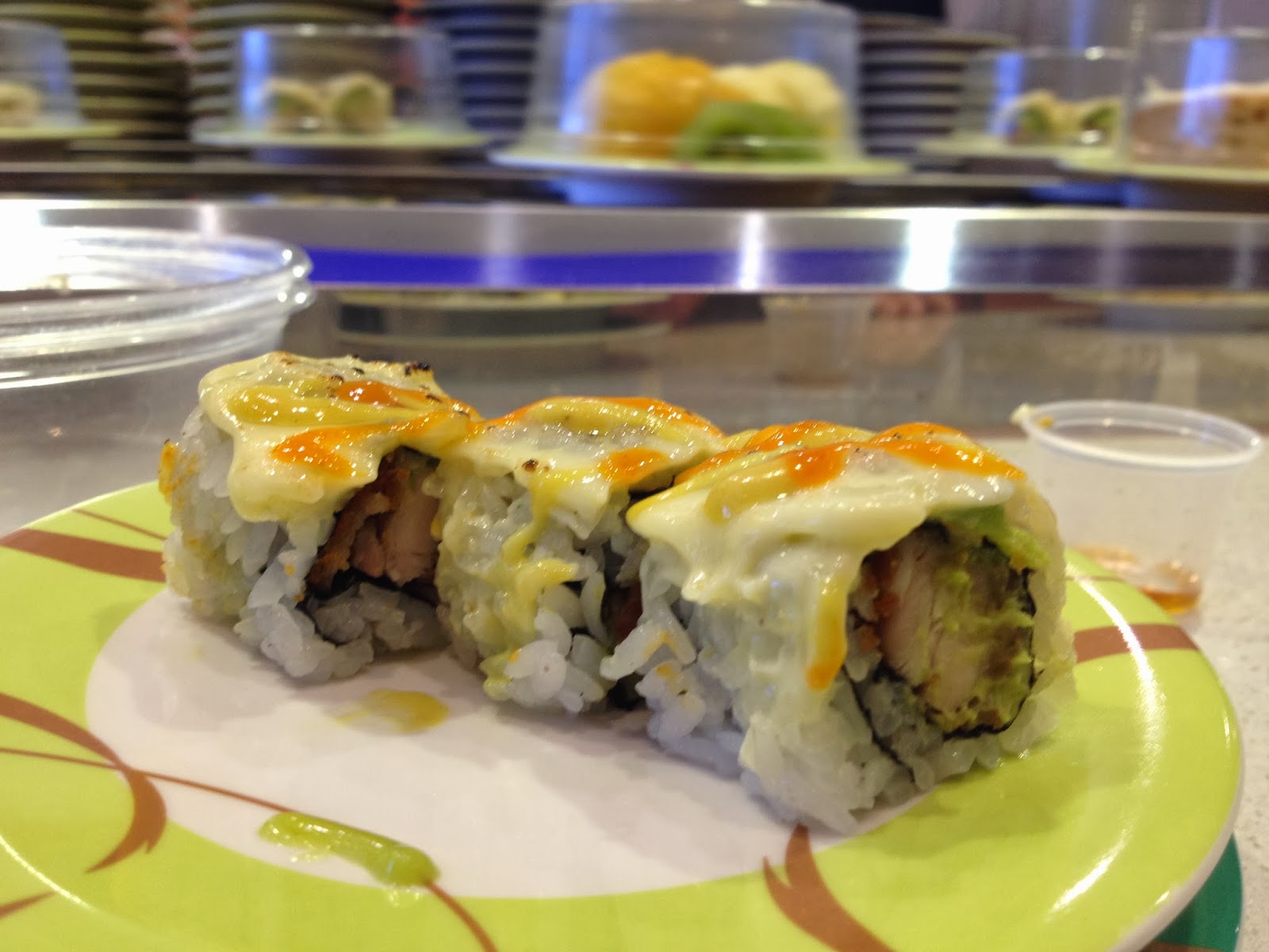 One Hungry Hen Sushi Bay, Belconnen, ACT (and Himawari Sushi, Shinjuku, Tokyo)