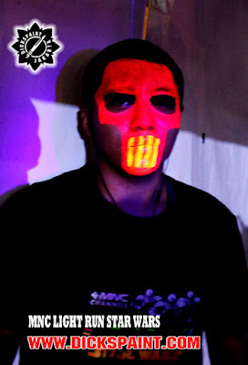 face painting uv glow jakarta