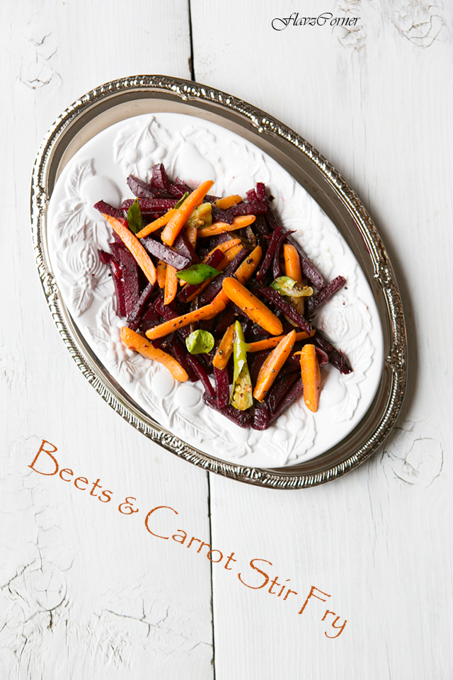  Beets And Carrots Stir Fry / Beet Root Carrot Mezhukupuratti