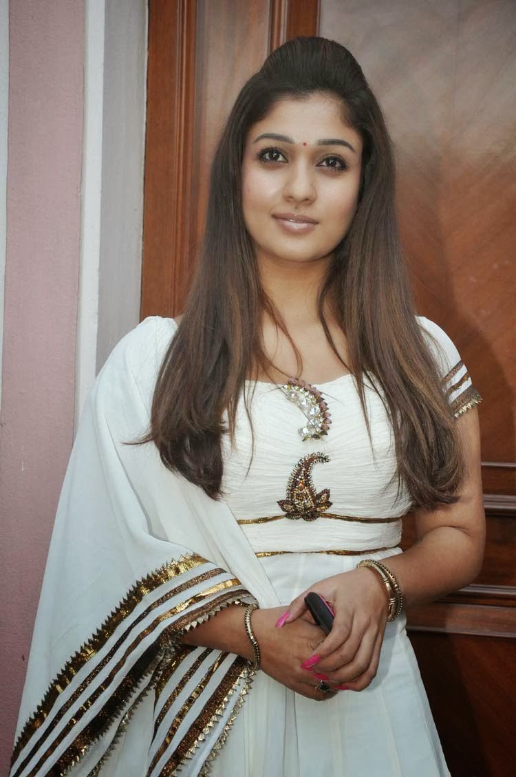 Actress Nayanthara In Churidar Dress