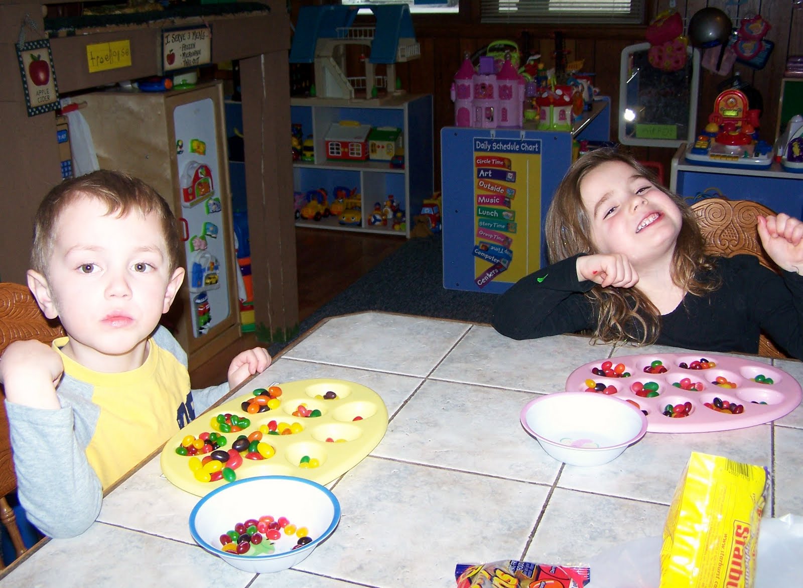 Treasures of the Heart Preschool and Child Care Jelly Bean Fun