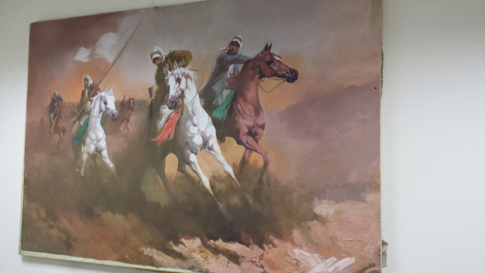 Life in Kuwait Blog Oil paintings with Arabian Scenes