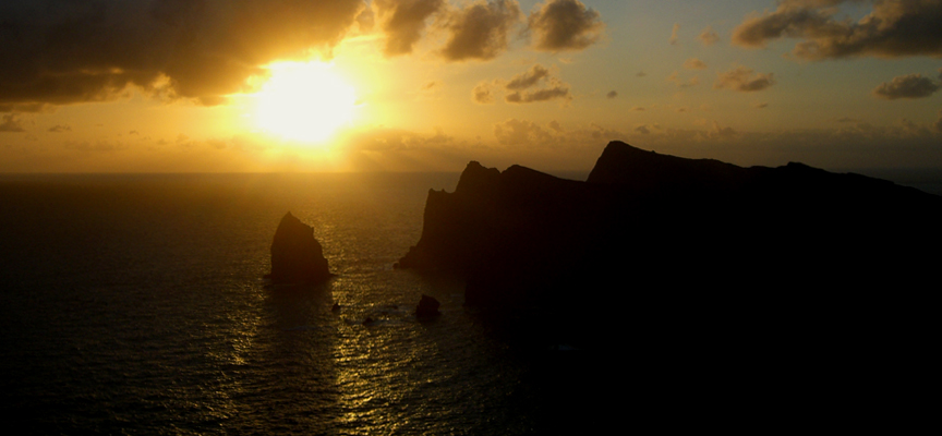 Madeira Ponta São Lourenço Machico Nascer do dia Sol Born Sun