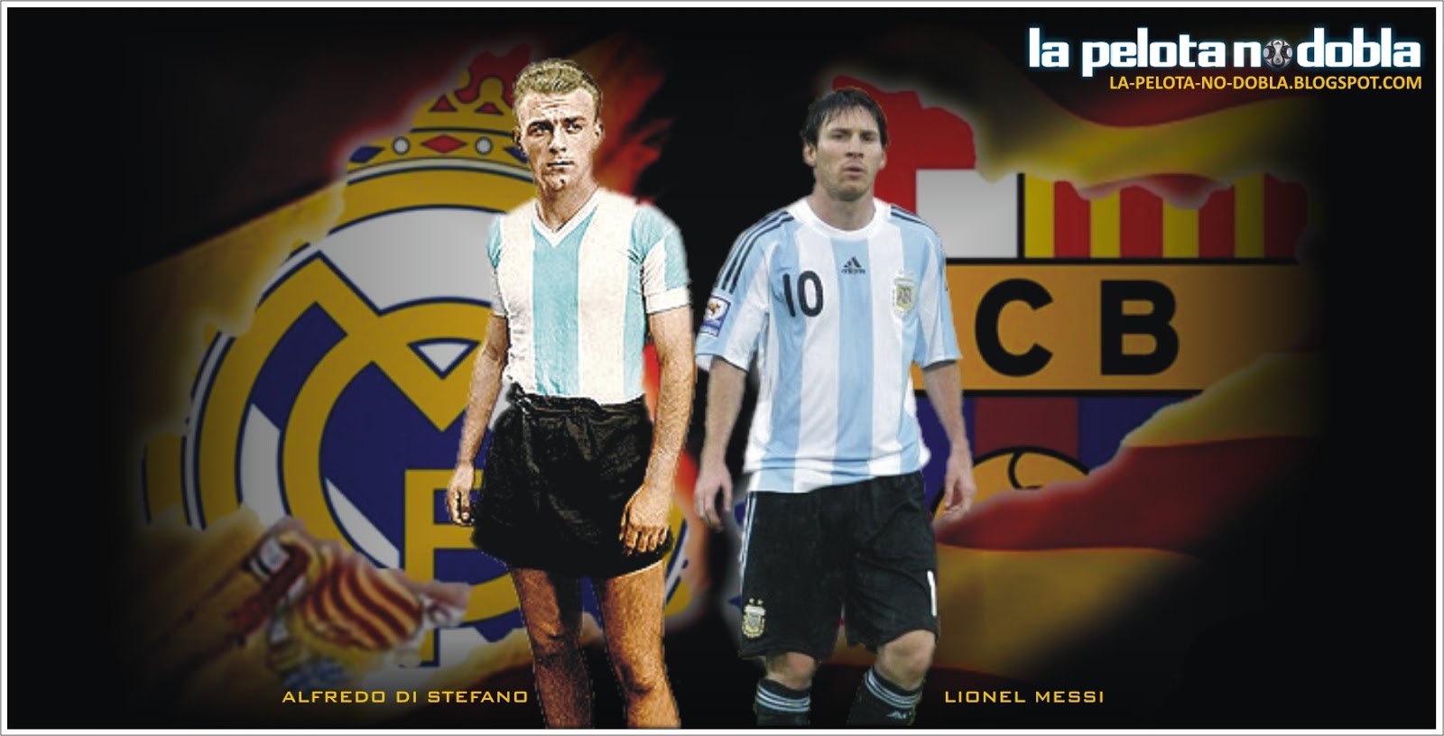 LA PELOTA NO DOBLA Messi y Di Stefano máximos goleadores del derby