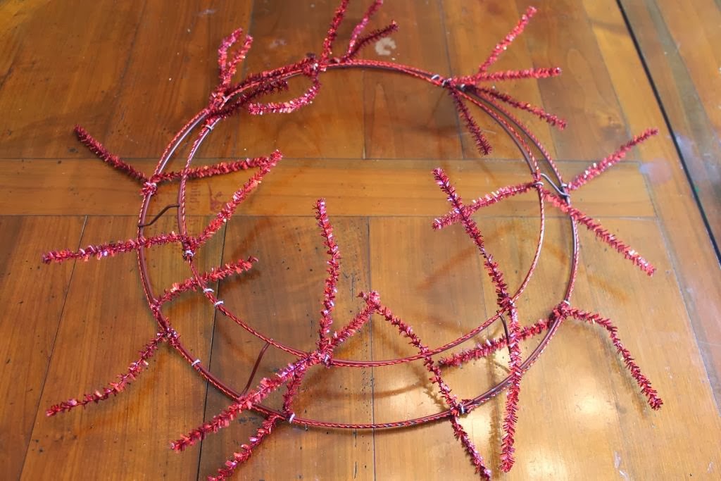 Make A Christmas Mesh Wreath Miss Kopy Kat