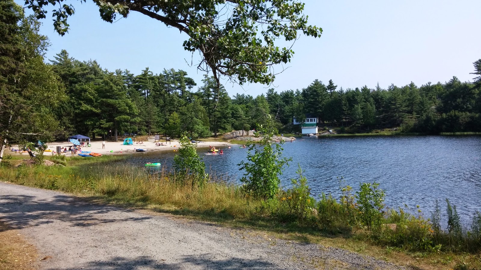 Camping with an Infant Roofed at Ontario Parks Real