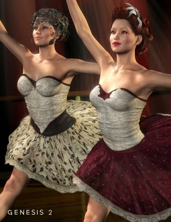 3d Models - Ballerina Outfit, Ballet Poses, Outfit Textures and all of them in a bundle 3d Models - Ballerina Outfit, Ballet Poses, Outfit Textures and all of them in a bundle