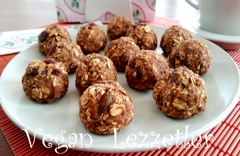 Vegan Lezzetler Yulaflı Kolay Kurabiye