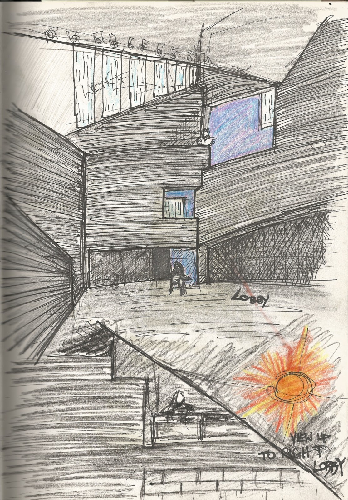 Brendan Architectural Portfolio Sketches