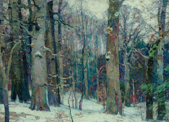John Fabian Carlson - Forest Silence - 1917