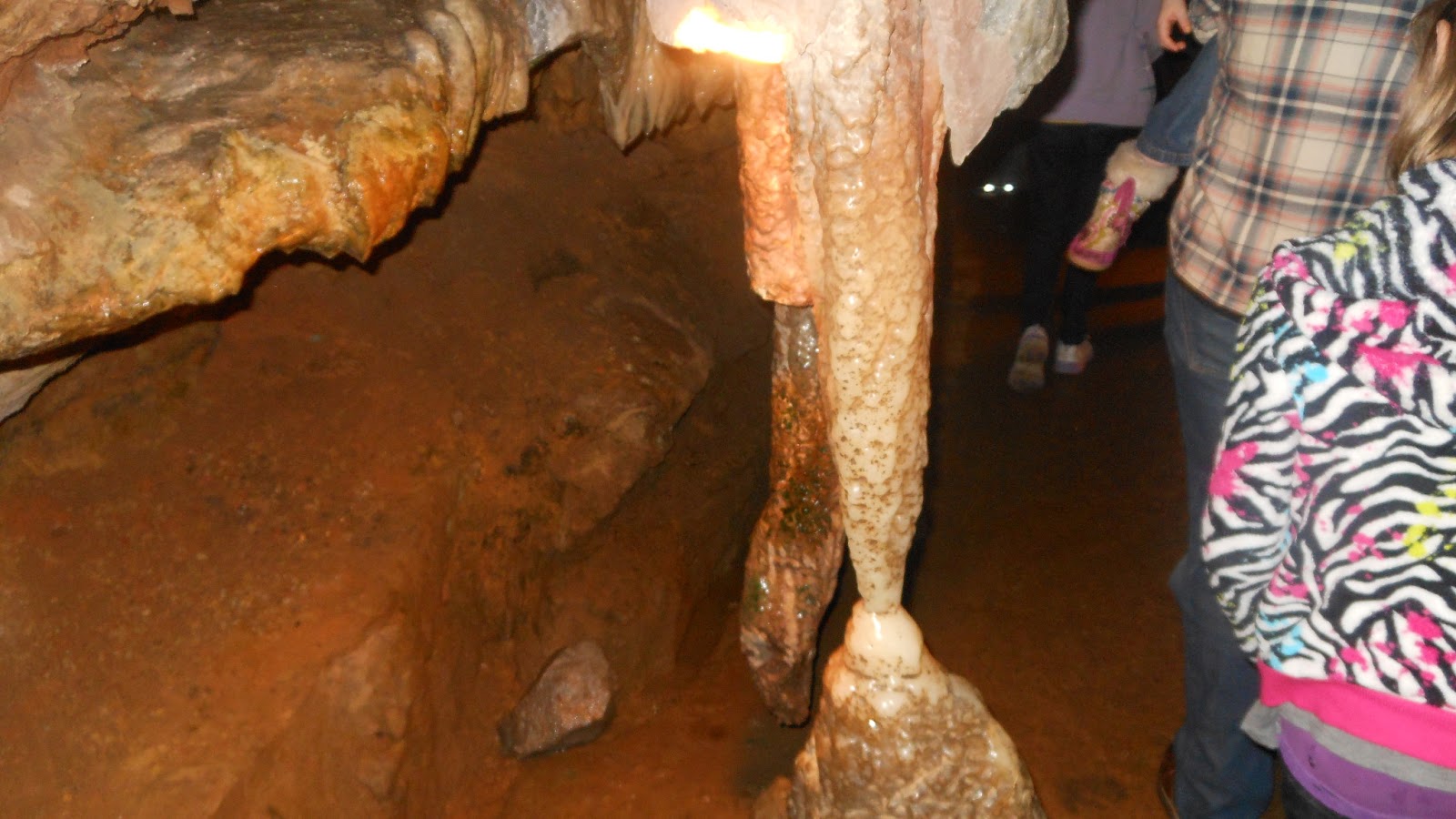 stalactites and stalagmites