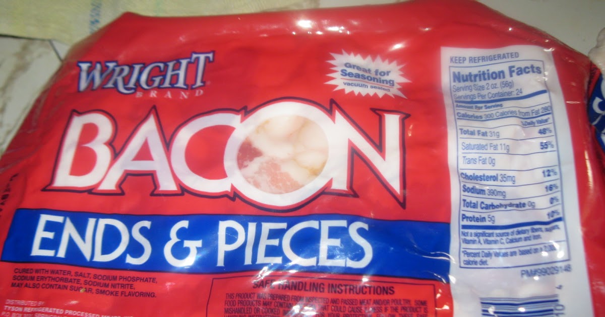 Simply Homemaking Canned Bacon ends and pieces