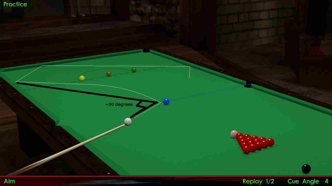Snooker , pool and similar games Backspin