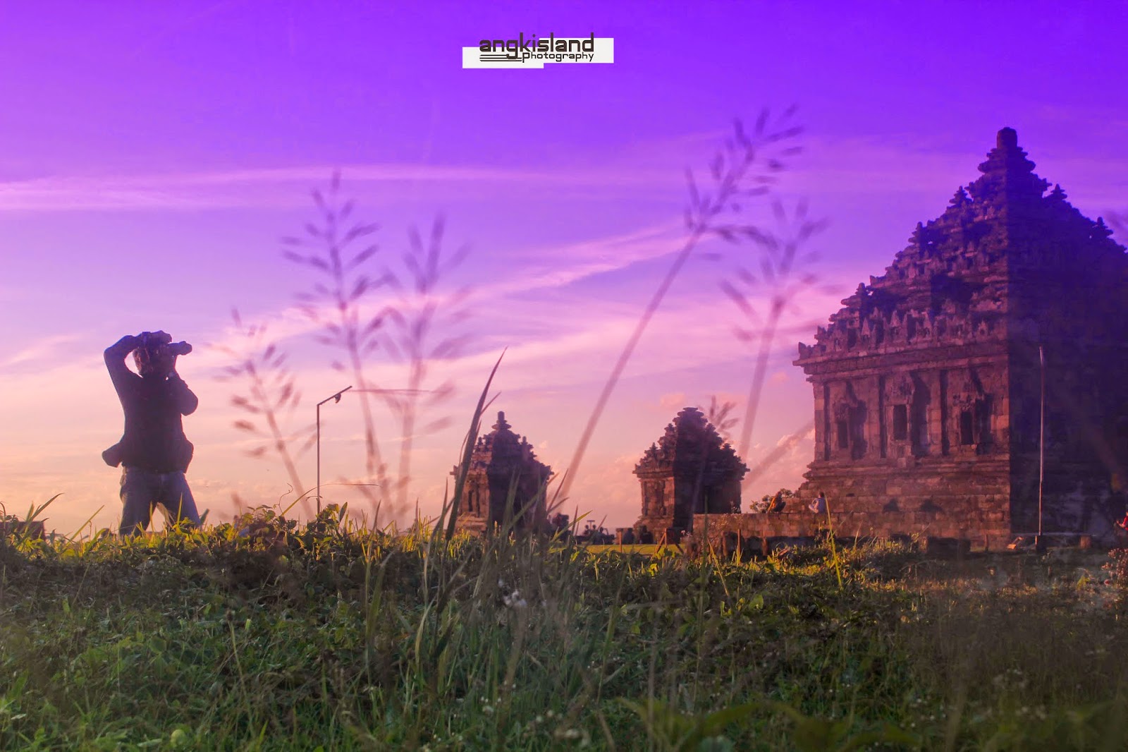 Jogja unik Candi ijo Yogyakarta