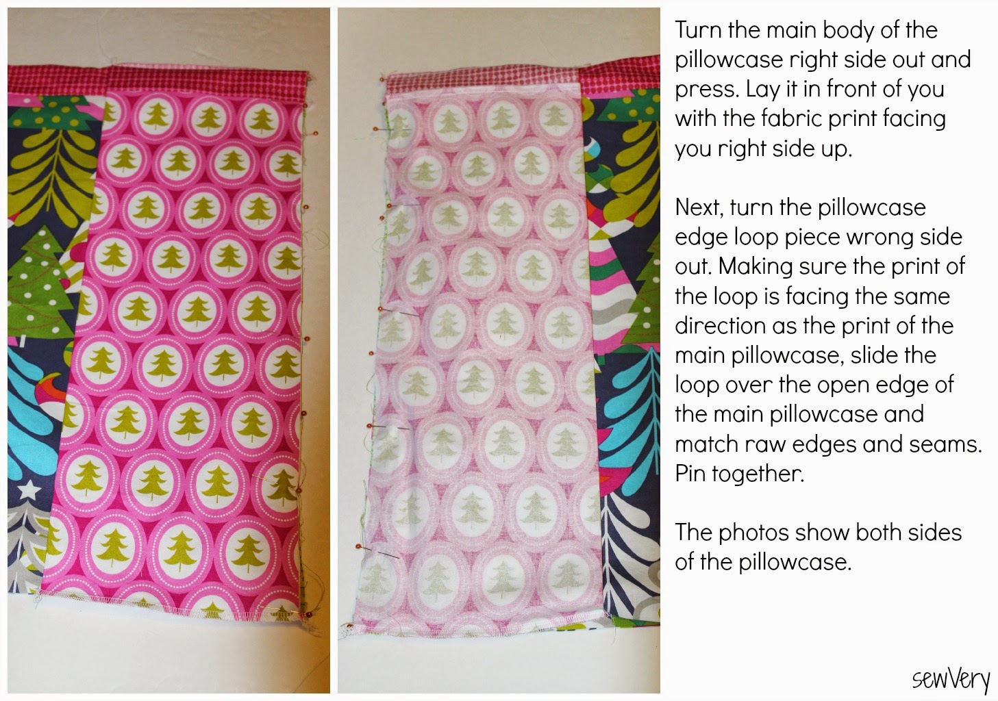 sewVery A sewVery Simple Envelope Pillowcase Tutorial