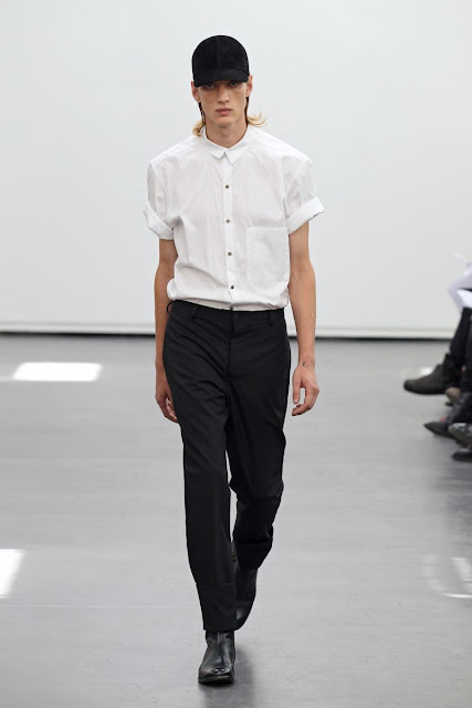 Male model Paul Boche S/S 2013 Menswear Tillmann Lauterbach Tillmann Lauterbach Spring-Summer 2013 Paris Men’s Fashion Week
