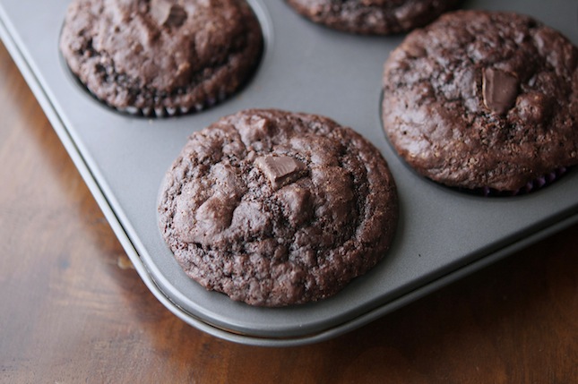 Double Chocolate Protein Muffins Double Chocolate Protein Muffins