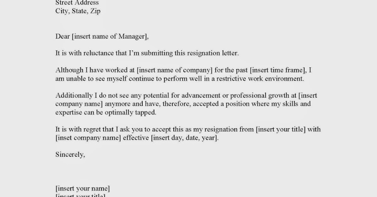 service termination letter sample