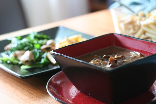 Over the Top Mushroom Barley Soup ~ Kosher Cooking for Ordinary People