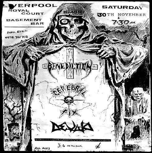 white shirt brigade shared necrohell the best of death metal flyer art metal flyers