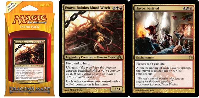 Rakdos Blood Witch Dragon's Maze MtG Magic Gold Rare 1 x1 Card Cards 1...