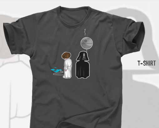 Playera de la dramatización del episodio IV de Star Wars | La Guarida Geek