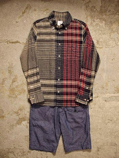 ts(s) B.D.Shirt - Enlarged Madras Plaid Cotton Cloth Spring/Summer 2015 SUNRISE MARKET