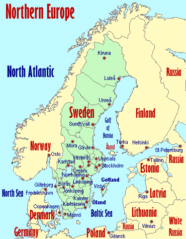 Map Of Northern Europe And Russia Google Maps Europe: Map Of Northerm Europe Pictures