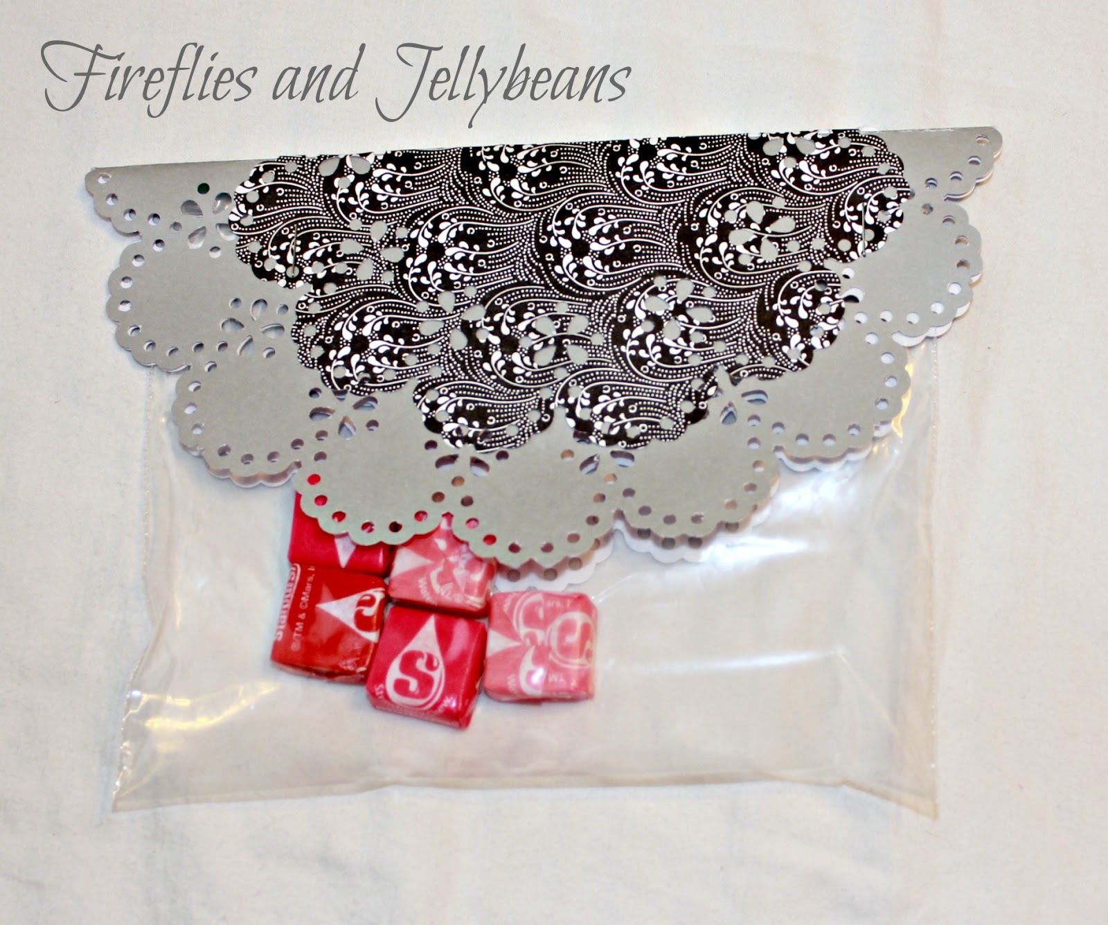 Fireflies and Jellybeans Paper Doily Crafts {12monthsofMartha}