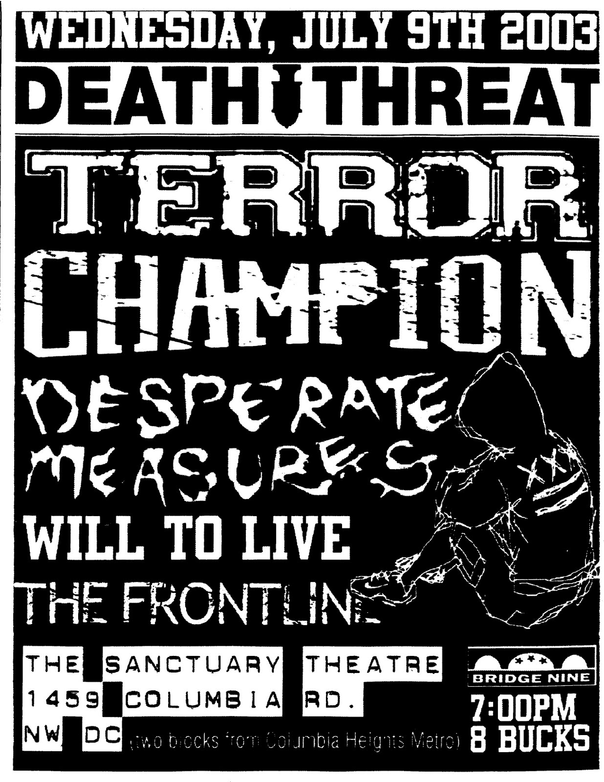 hc flyers washington dc sanctuary theatre 07 09 2003 dc flyers