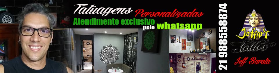 Jeffart Tattoo Studio - Tatuagens exclusivas, personalizadas com o maior profissionalismo.