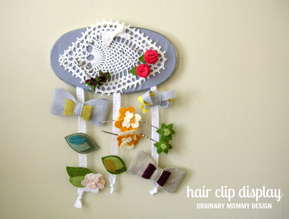 ORDINARY MOMMY DESIGN DIY // Hair Clip Display Tutorial