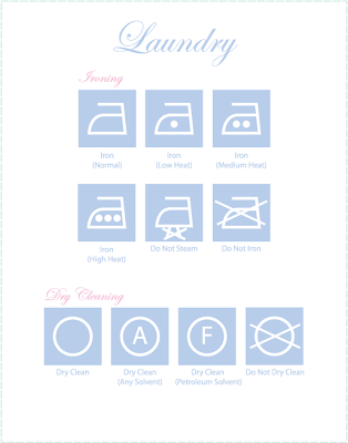 Fabric care label meanings Fabric care label meanings